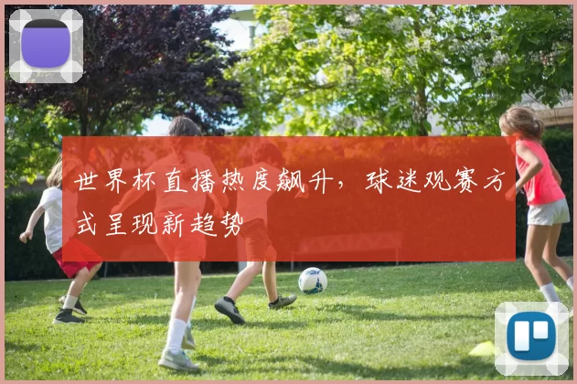 世界杯直播热度飙升，球迷观赛方式呈现新趋势